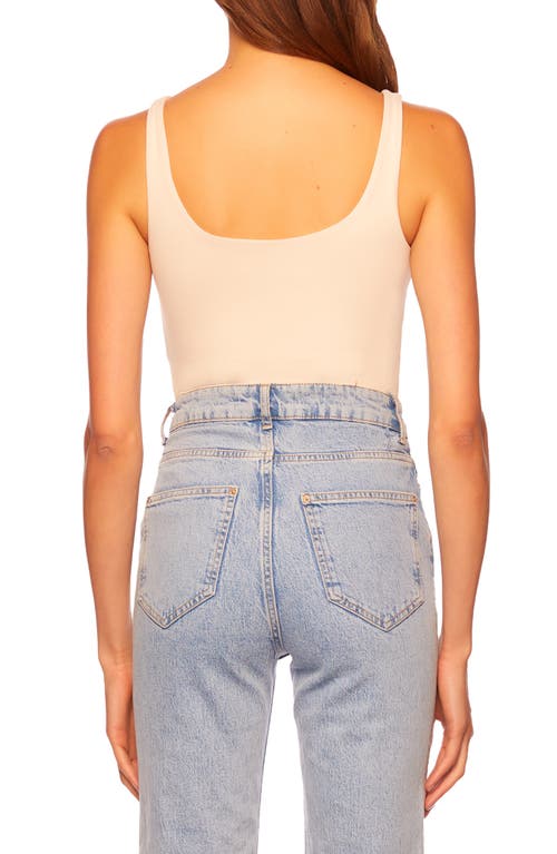 Shop Susana Monaco Essential Everyday Tank In Blanched Almond