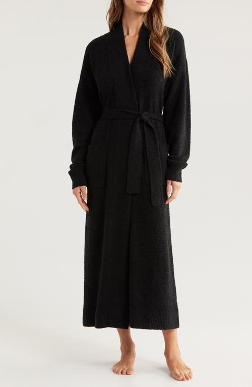 Nordstrom So Soft Robe In Black