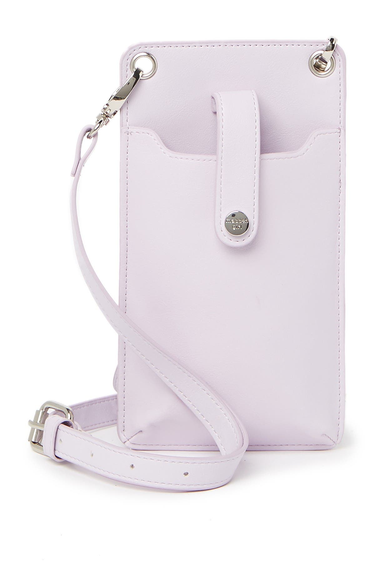 Madden Girl Cell Phone Crossbody In Lilac
