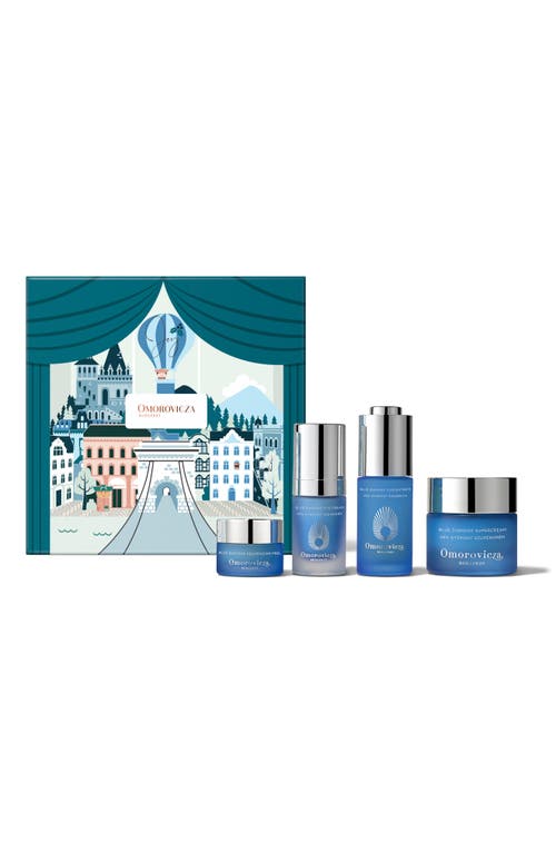 Omorovicza Blue Diamond Quartet 4-piece Skincare Set $1,235 Value In White