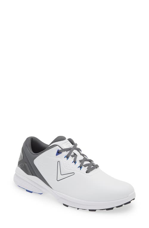 Callaway Golf® Monterey Golf Shoe in White /Grey