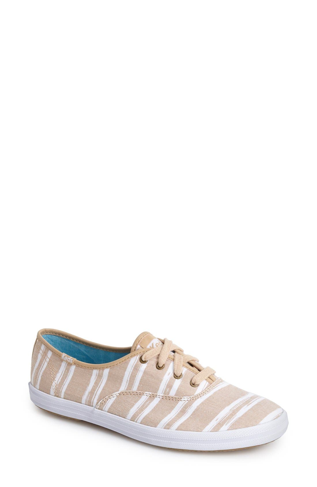 Keds® 'Champion Washed Beach Stripe' Sneaker (Women) Nordstrom