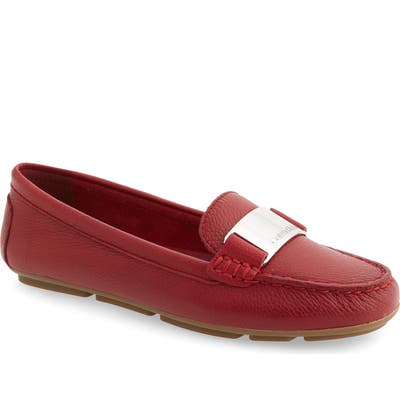 Calvin Klein Lisette Loafer- Burgundy