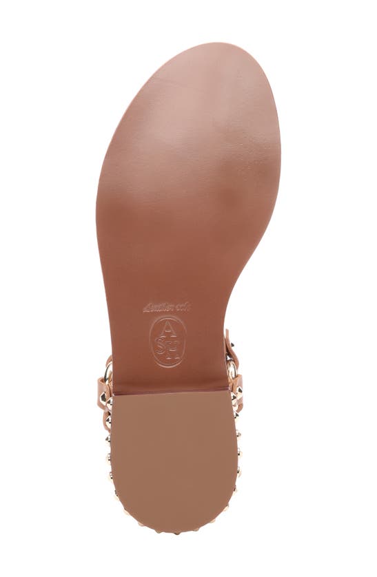 Shop Ash Patsy Studded Slingback Sandal In Cinnamon