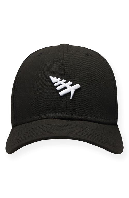 Paper Planes Icon Ii Dad Twill Hat In Black