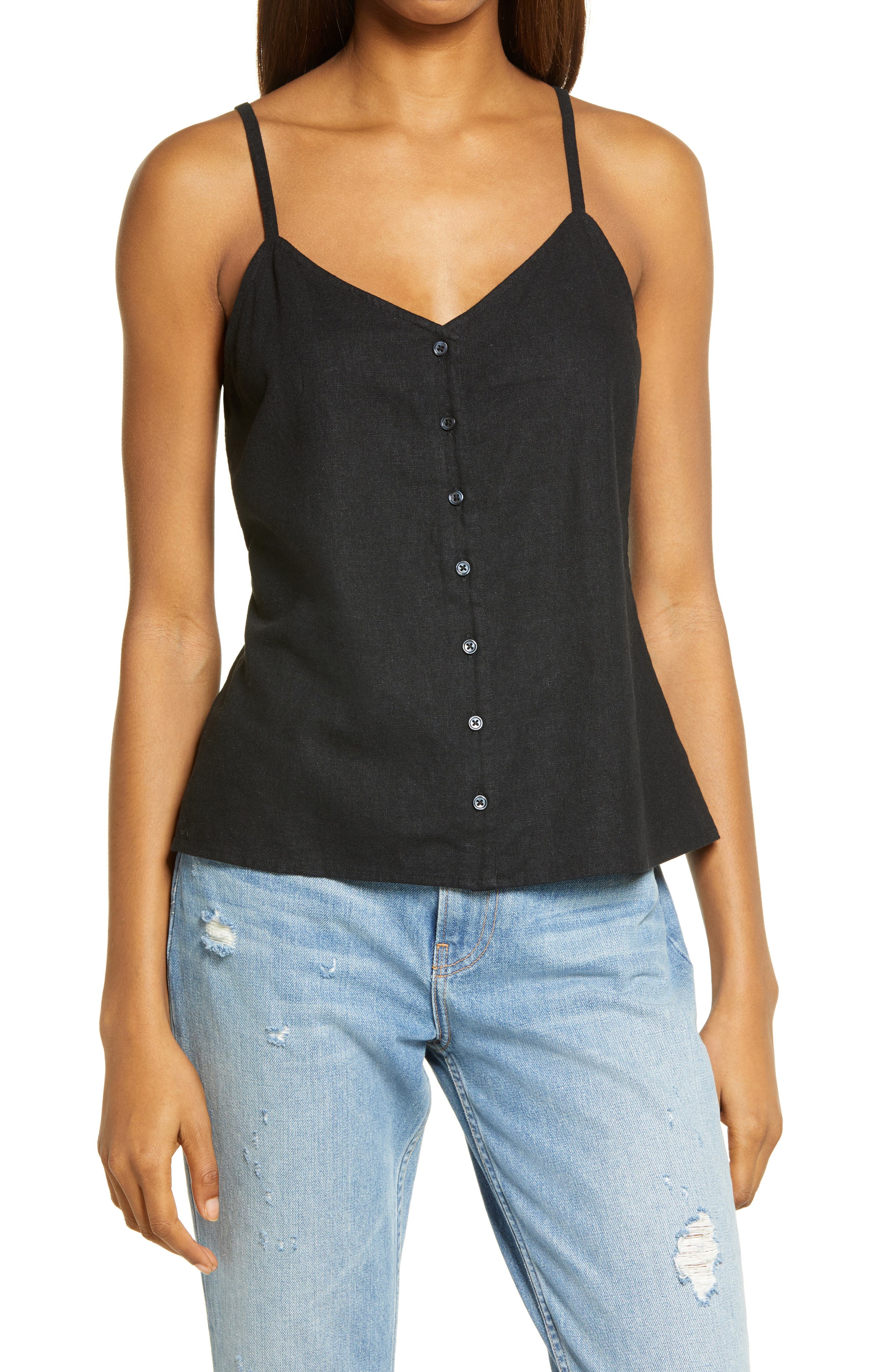 button up camisole