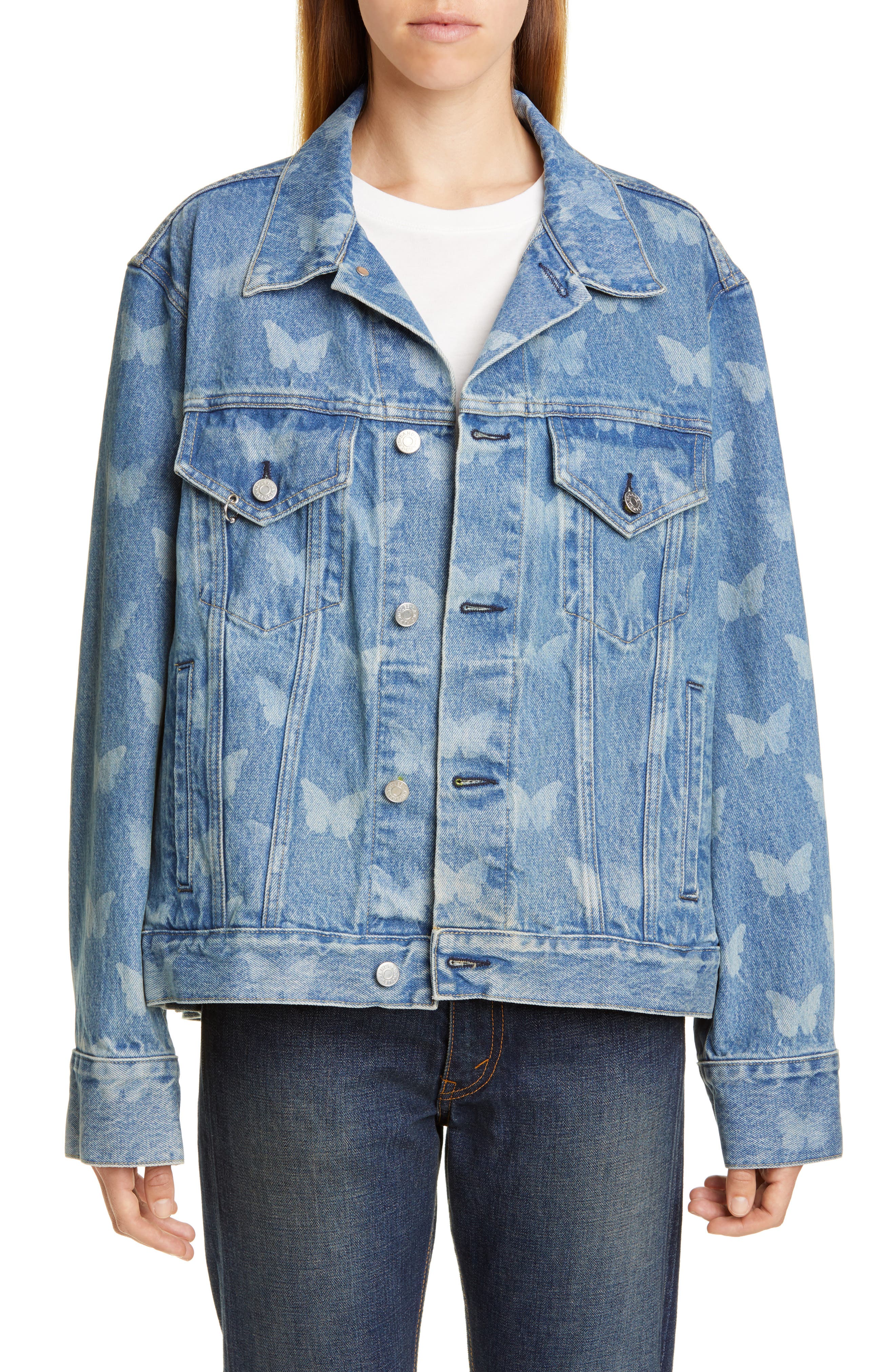sandy liang denim jacket