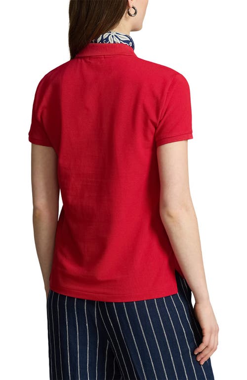 Shop Polo Ralph Lauren Classic Fit Polo Shirt In Red