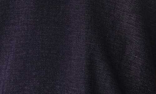 Atm Anthony Thomas Melillo Pique With Wash Short Sleeve Polo In Midnight