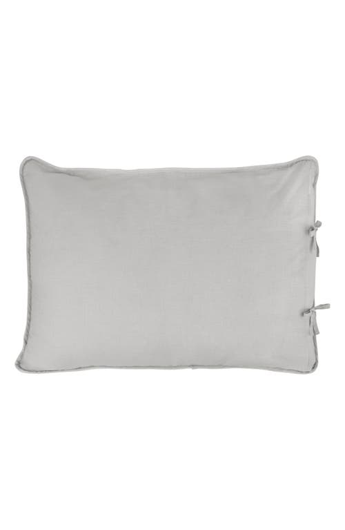 Laura Ashley Felicity Breeze Twin Quilt & Sham Set In Soft Grey