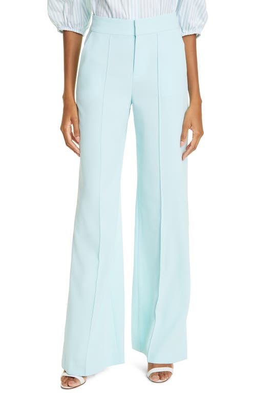 Alice + Olivia Dylan Wide Leg Trousers in Julep