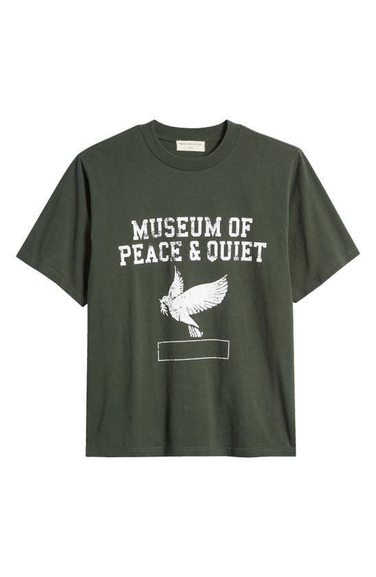 Shop Museum Of Peace And Quiet P.e. Graphic T-shirt In Forest