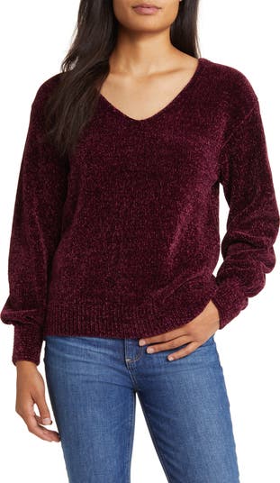 Chenille 2025 sweater nordstrom