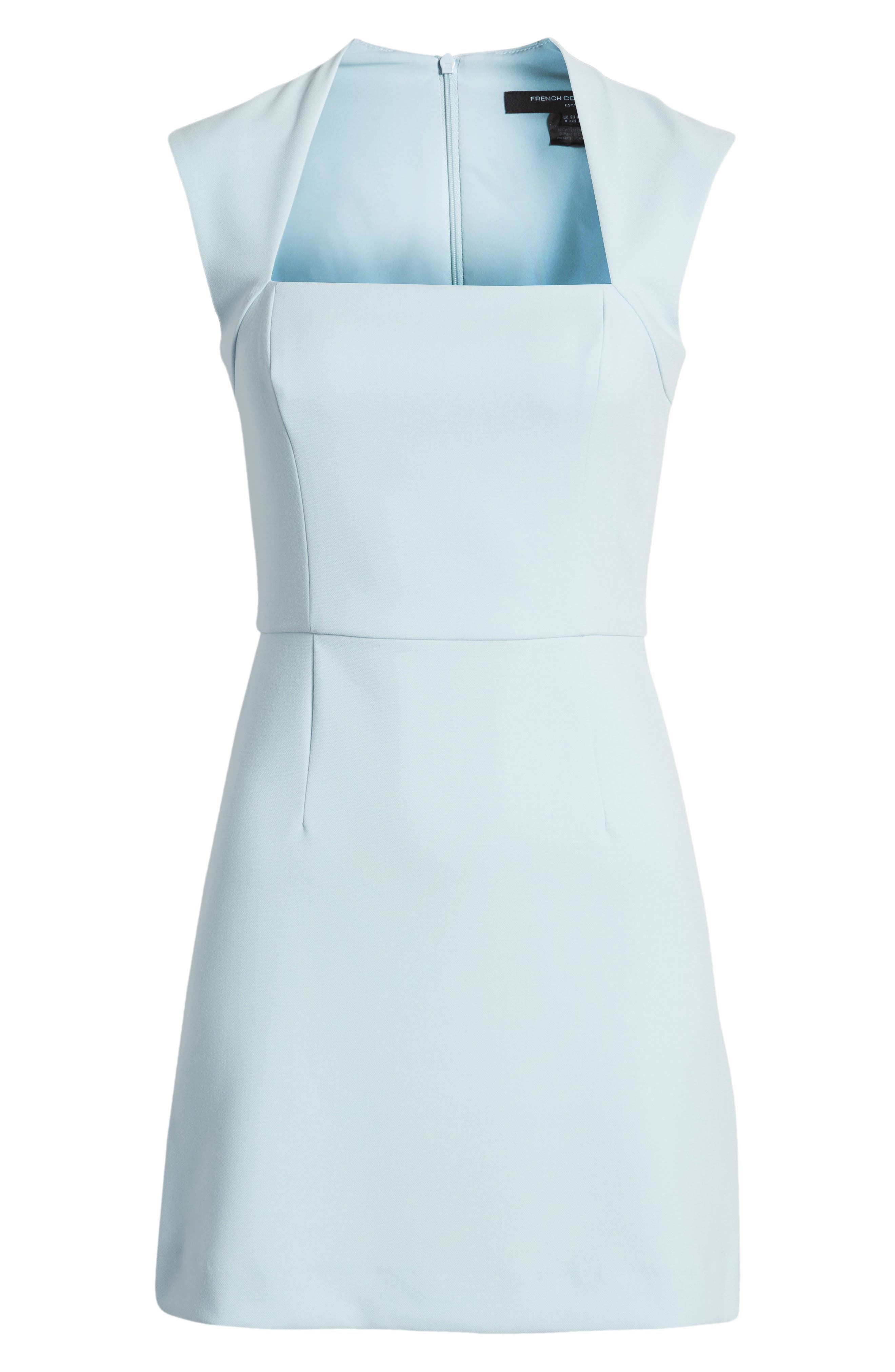gracie gold blue dress Tamara Floral Broderie Blue Midi Dress Chambray Blue/White