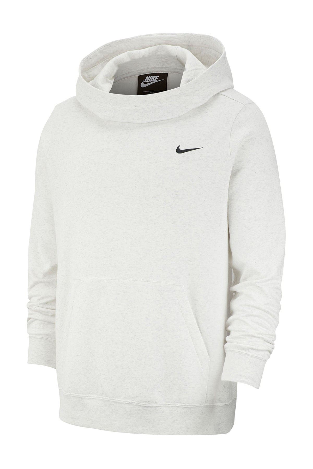 plus size nike cowl neck hoodie