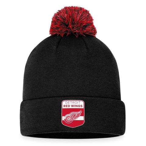Men's Fanatics Branded Gray Detroit Red Wings Cuffed Knit Hat
