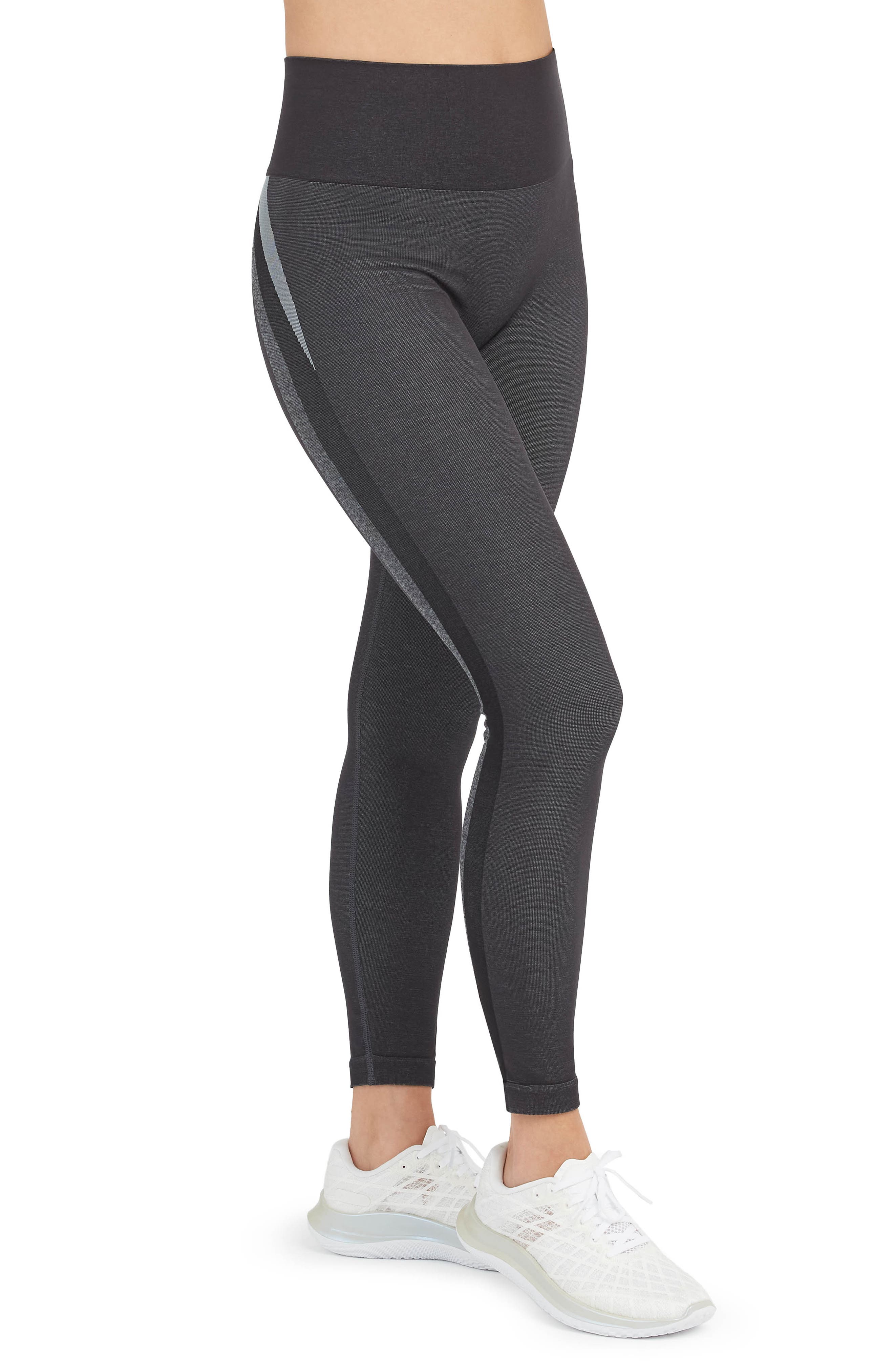 spanx stripe leggings