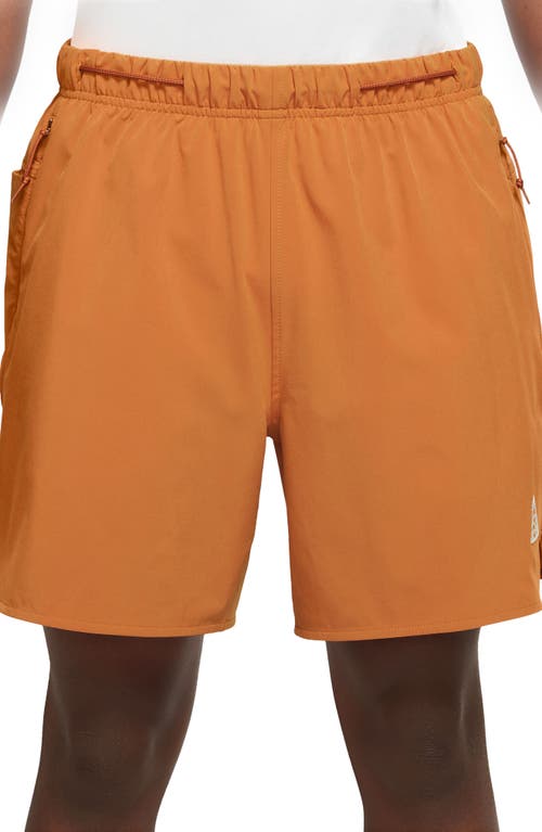 Nike New Sands Hiking Shorts In Orange