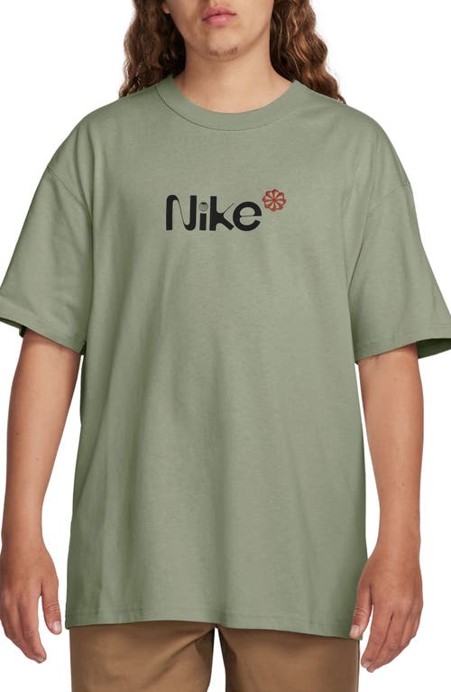 Nike Max90 Move to Zero Graphic T-Shirt Oil Green at Nordstrom,