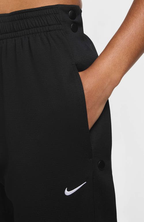 Shop Nike Dri-fit Tear Away Basketball Pants In Black/black/white