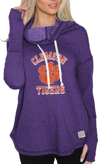 Retro Brand Women s Original Retro Brand Purple Clemson Tigers