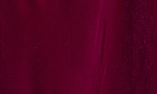 Eliza J Tuck Velvet Dress In Fuchsia