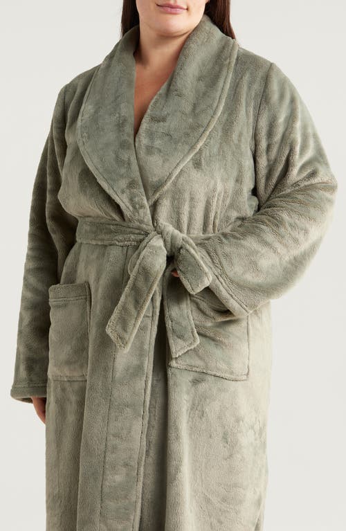 NORDSTROM NORDSTROM SHAWL COLLAR PLUSH ROBE 