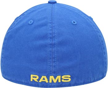 Men's '47 Royal Los Angeles Rams Unveil Flex Hat Size: Medium/Large