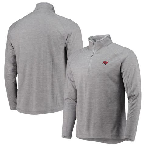 San Francisco 49ers Vineyard Vines Women's Sankaty Shep Half-Zip Pullover  Top - Heather Gray