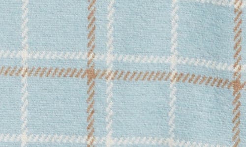 Scotch & Soda Big Boys Yarn Dye Knit Twill Button Up Shirt In Light Blue