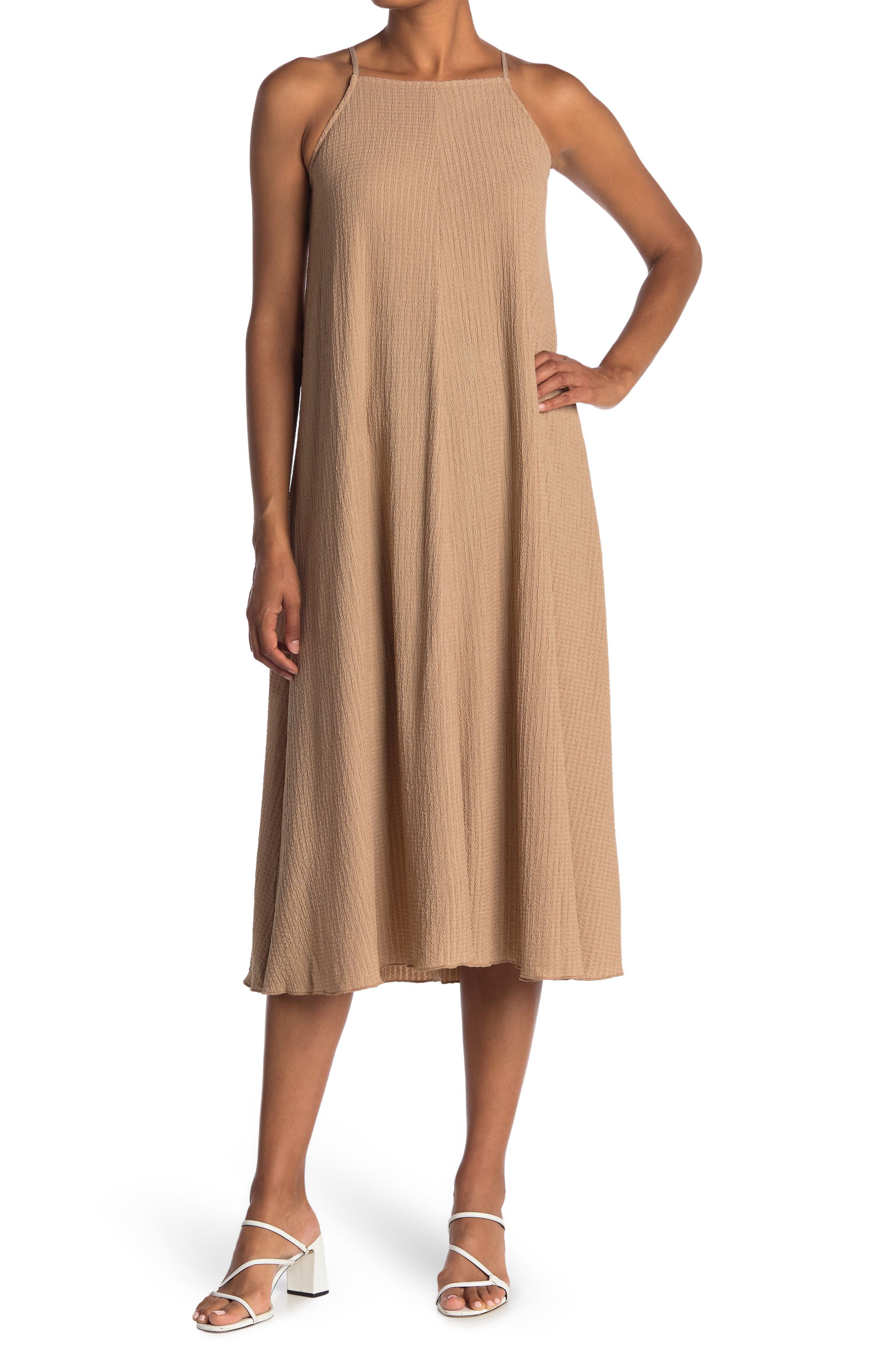 tie back midi dress