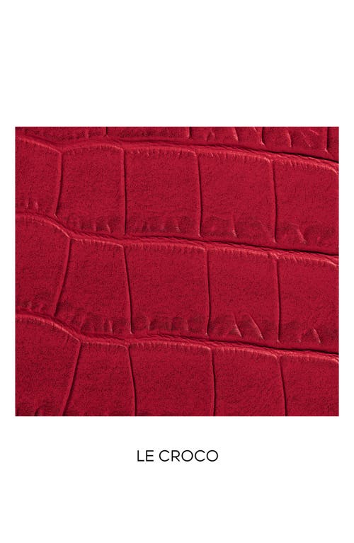Guerlain Croc-embossed Contour G Lipstick Case In Le Croco