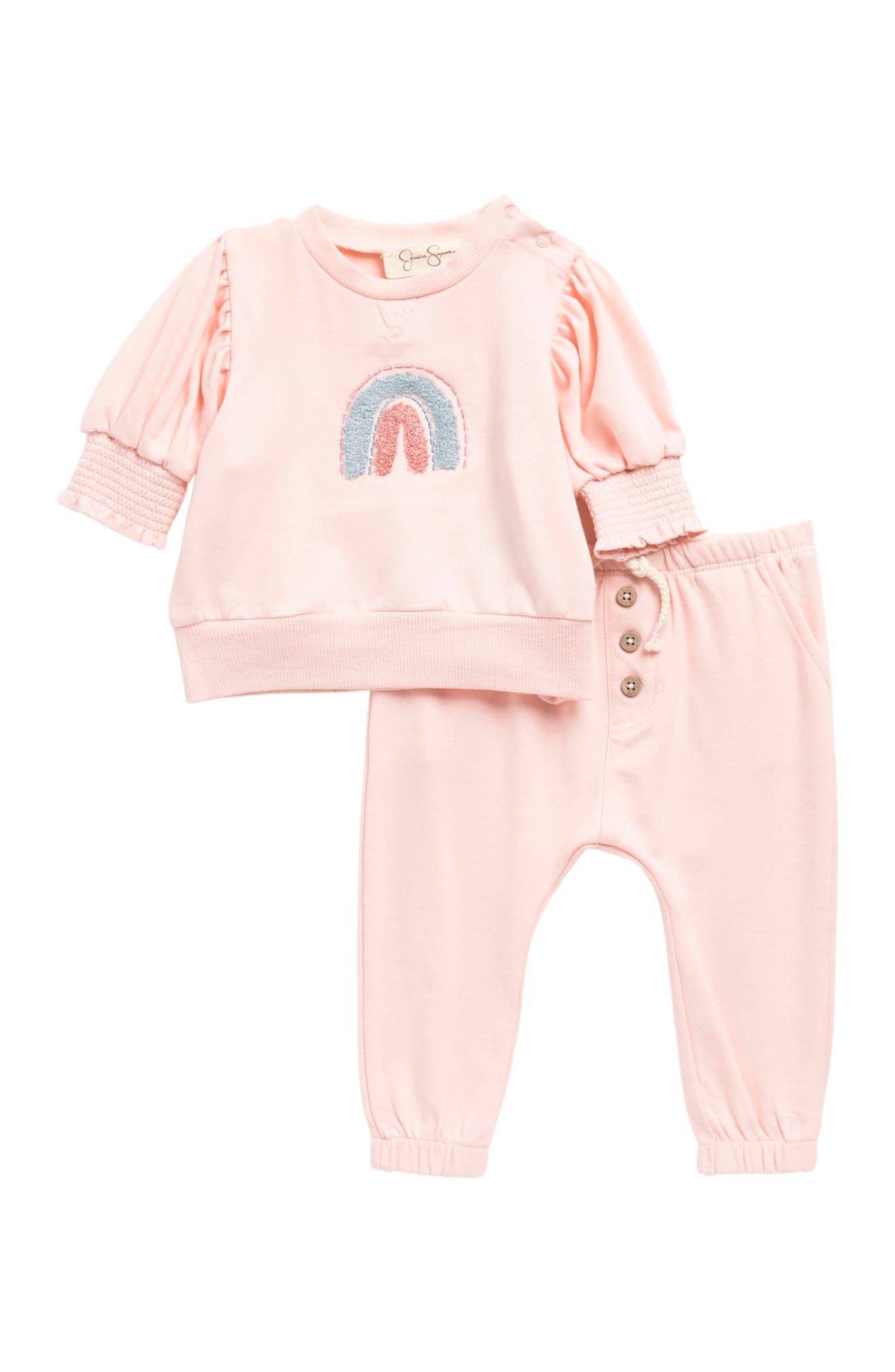 Pink baby outfits