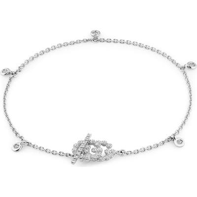 Gucci Double-G Diamond Line Bracelet