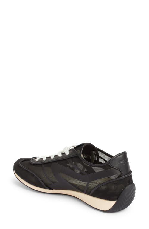 Shop Rag & Bone Retro Runner Mesh Sneaker In Black Mesh