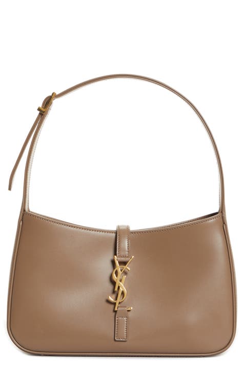 LEZMORE 2023 Trendy Handbags Women Leather Crossbody Shoulder Underarm hobo Bags  Purse Beige 