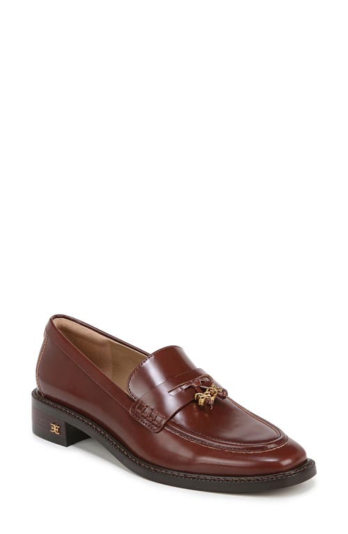 Shop Sam Edelman Denise Penny Loafer In Spiced Brandy