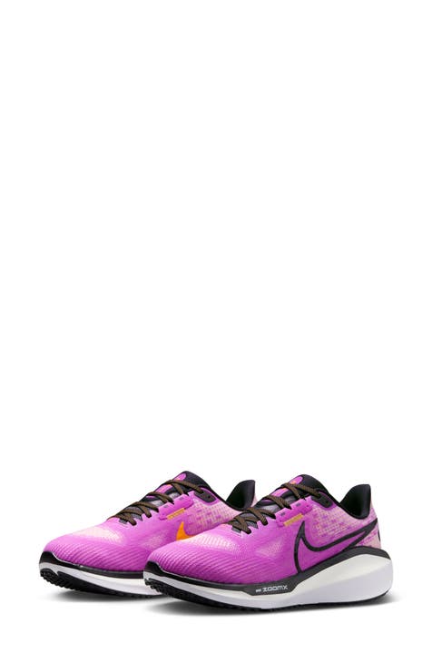 Pink and outlet purple sneakers