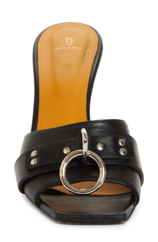 Shop R13 Harness Stiletto Sandal In Black