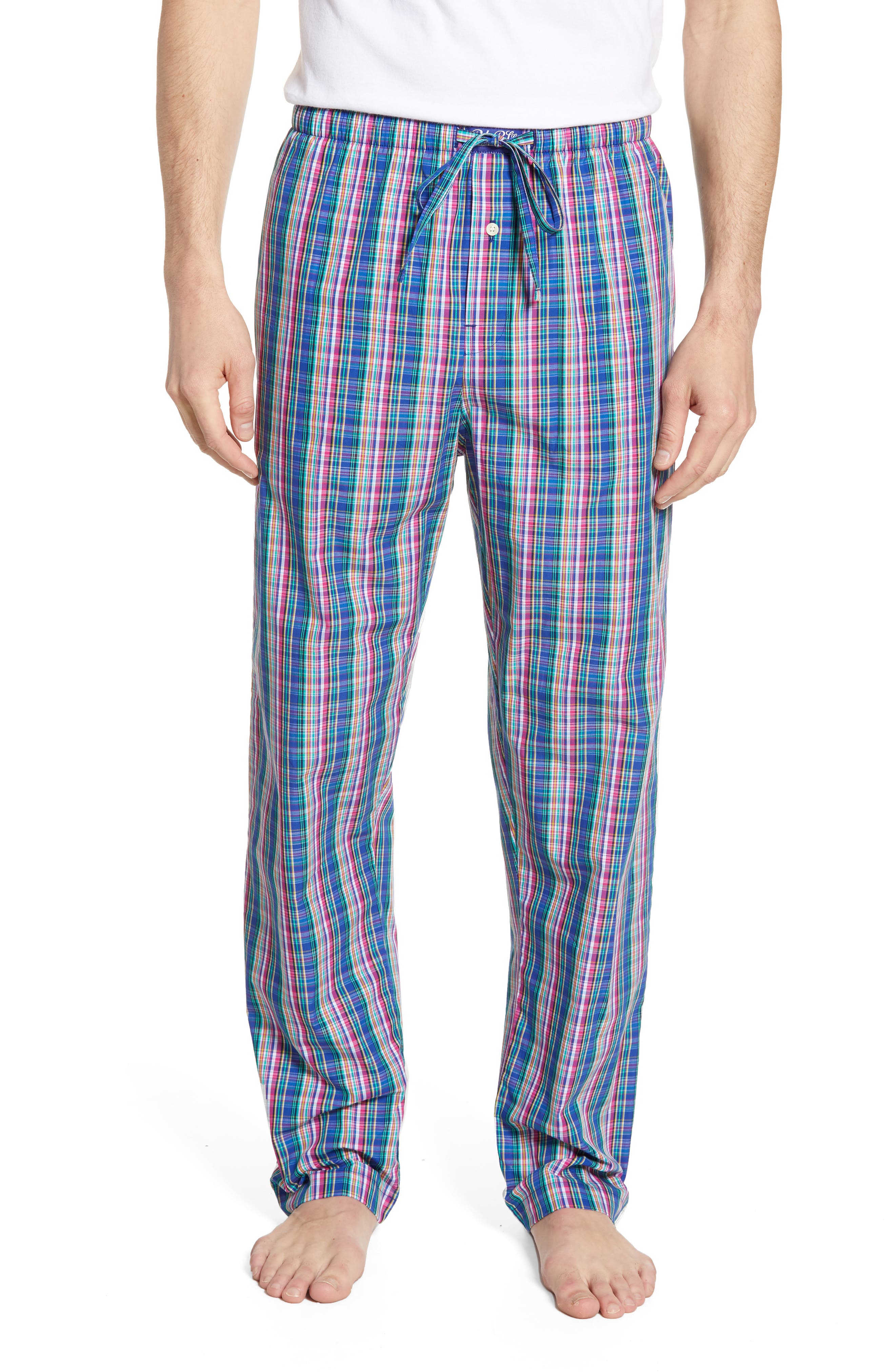 Polo Ralph Lauren Classic Cotton Pajama Pants, Blue