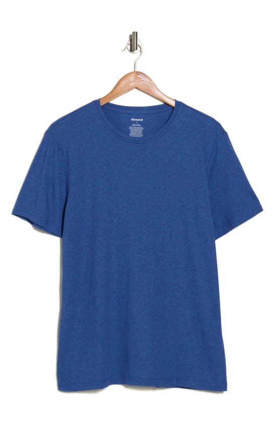 Abound Space Dye Crewneck T-shirt In Blue Marine Spacedye
