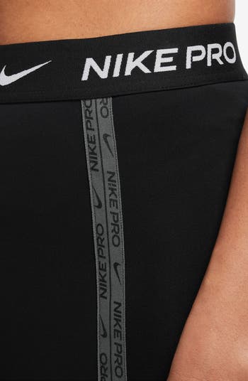 Nike Pro Dri-FIT Swoosh Men's Underwear Long Tights - Iron Grey