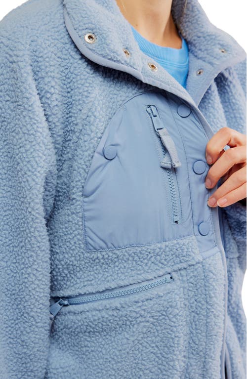 FREE PEOPLE FP MOVEMENT BY FREE PEOPLE FP MOVEMENT HIT THE SLOPES FLEECE JACKET
