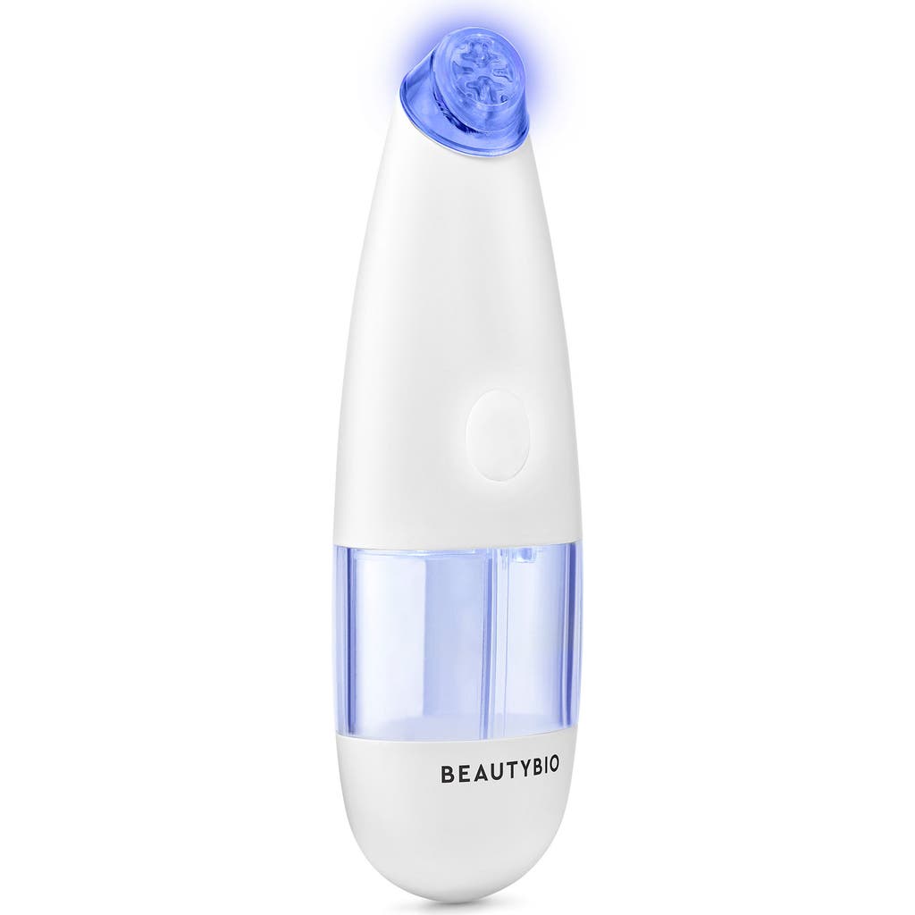 BeautyBio GLOfacial Hydro-Infusion Deep Pore Cleansing + Blue LED Clarifying Tool
