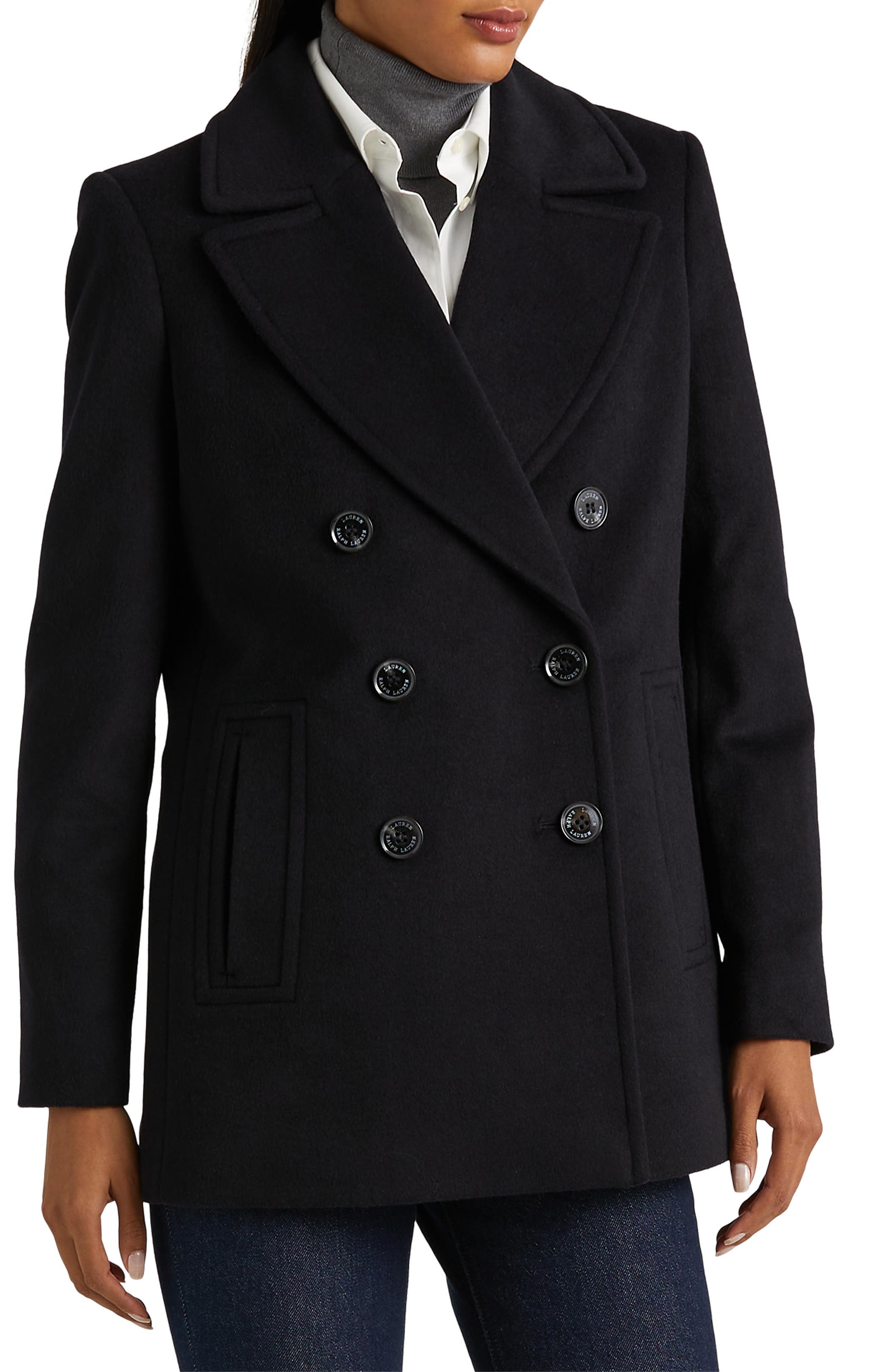 next navy peacoat