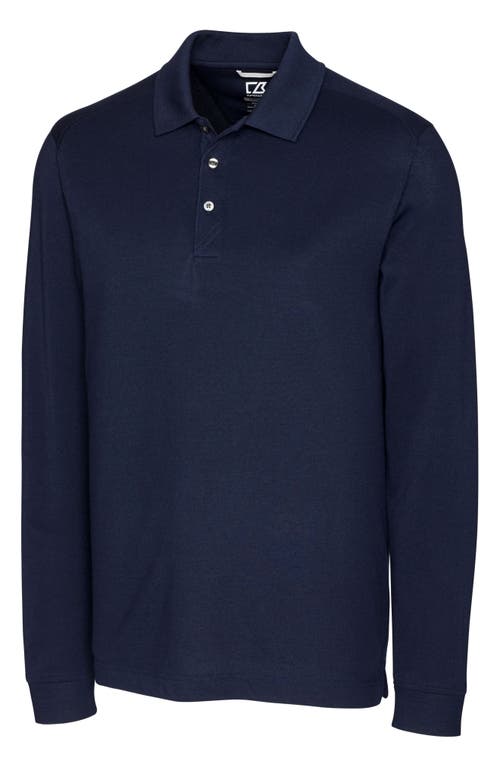 Cutter & Buck Long Sleeve Piqué Performance Polo at Nordstrom,