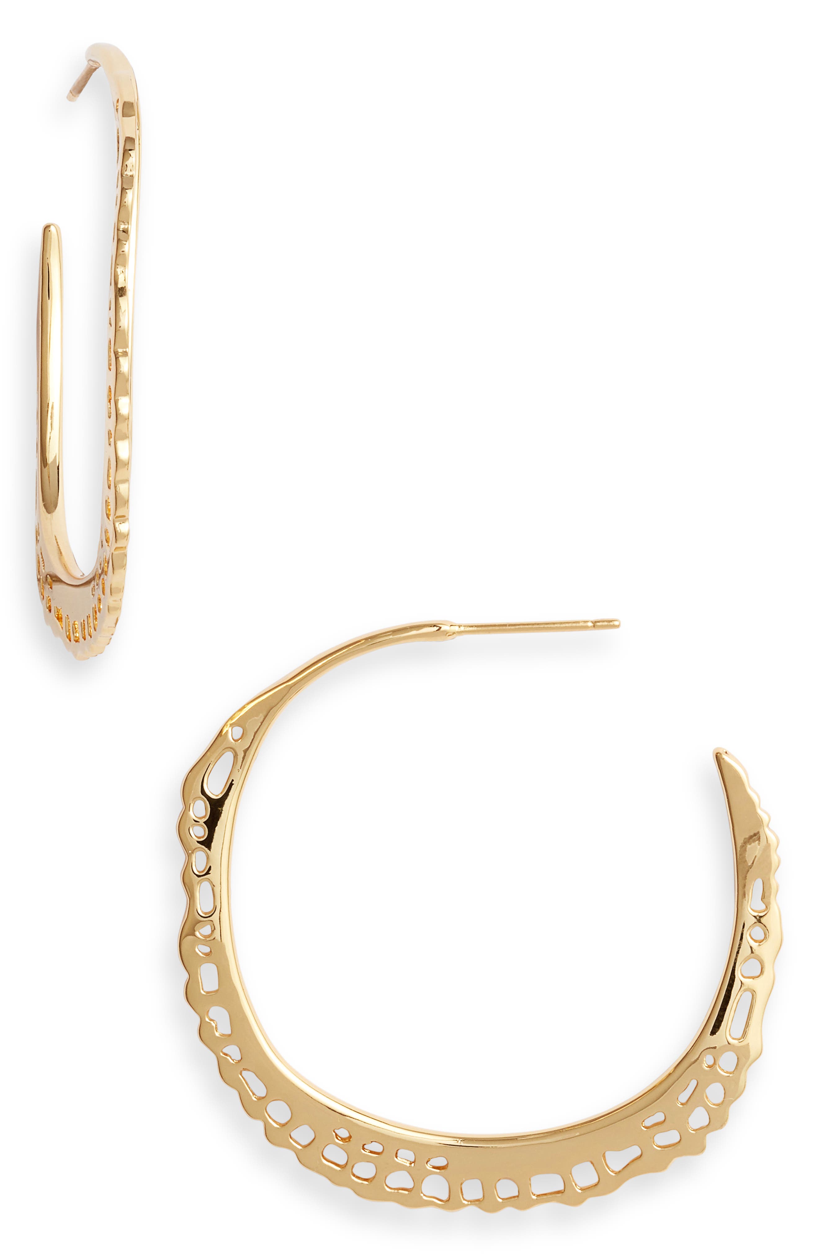 gorjana Gia Hoop Earrings Nordstrom