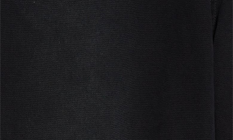 Shop Balenciaga Sticker Baggy Jeans In Soft Black Left Hand Denim