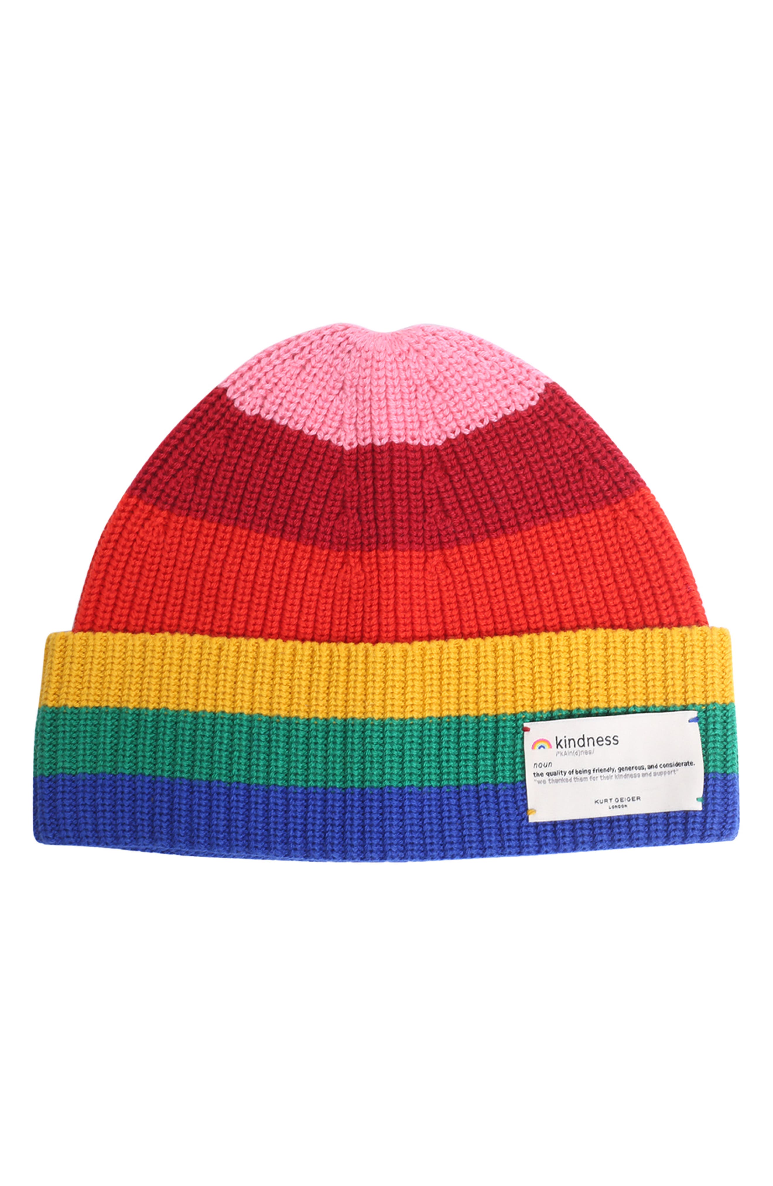 rainbow rainbow mother goose club on Kurt Geiger London Rainbow Beanie Nordstrom