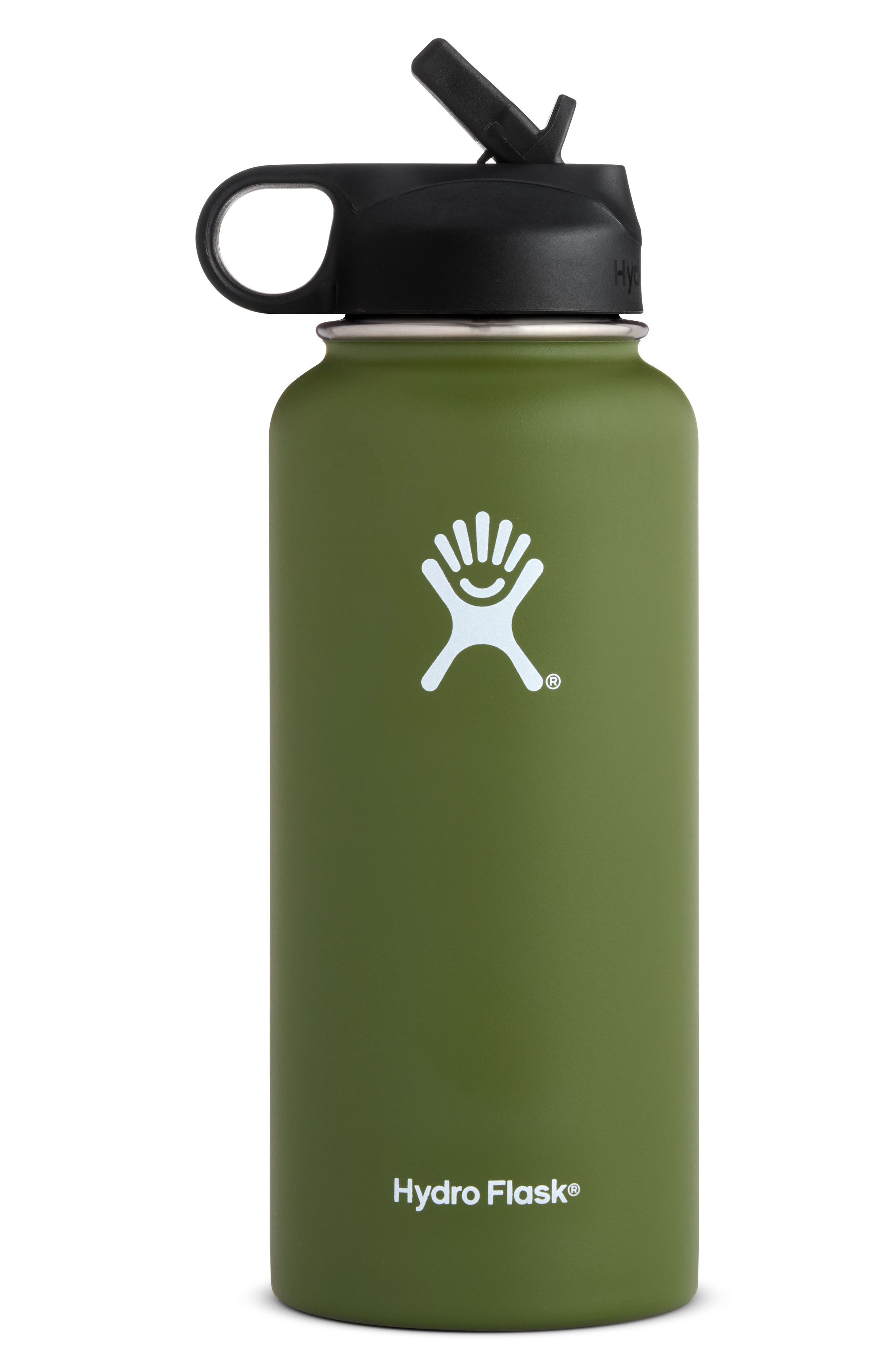 Hydro Flask 32Ounce Wide Mouth Bottle with Straw Lid Nordstrom